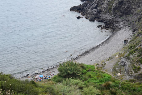 cambron beach view from the hill