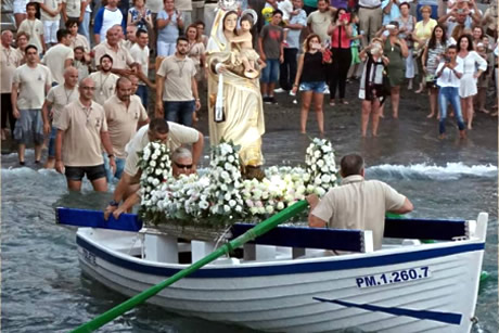 festival virgen rosario in salobrena