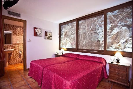 double room in the hostel palomares in salobre˜a