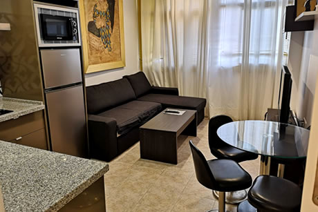 hall in hotel avenida tropical in salobreña