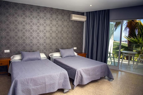 double room in hotel salambina in salobrena