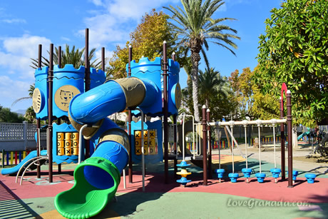 the fuente park in salobrena