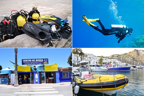 scuba diving classes in granada costa tropical