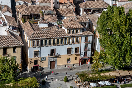 view ot paseo tristes of granada