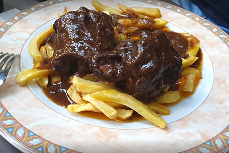 rabo de torro at the molino in realejo
