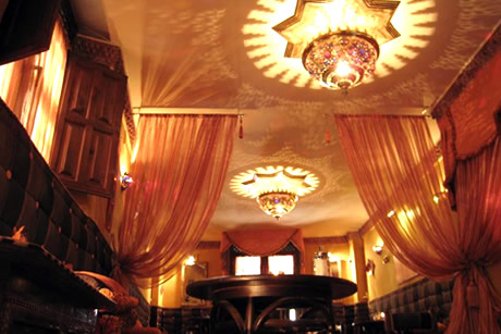 teahouse oriental typical arabic decoration