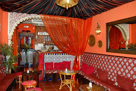 teahouse oriental interior