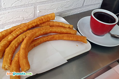 chocolae and churros