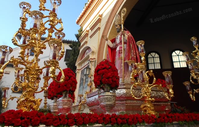 procession of san cecilio in granada