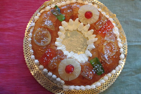 roscon of kings for Epiphany Day