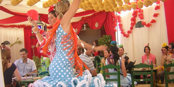 corpus christi celebrations in feria of granada