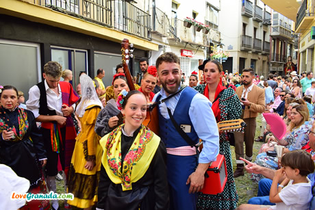 northern cosumis in street celebrations