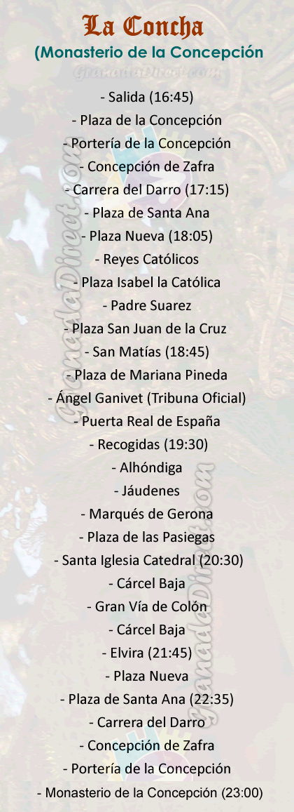 maundy thursday granada concepcion