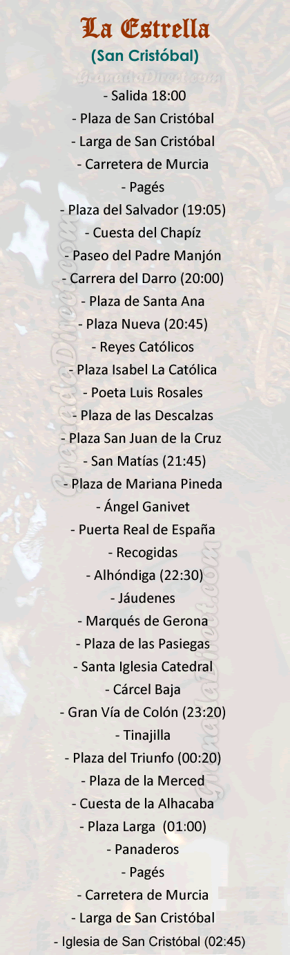 maundy thursday la estrella