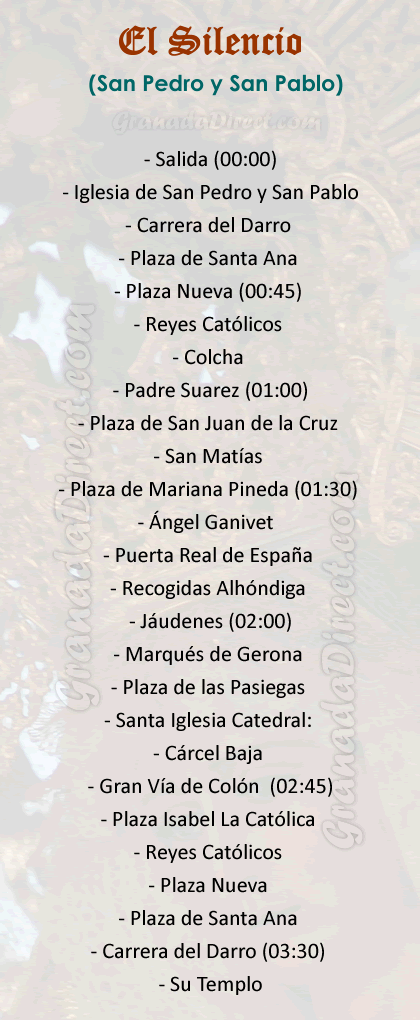 maundy thursday silencio