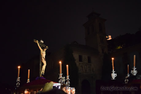 silence in the dark on maundy thursday 
