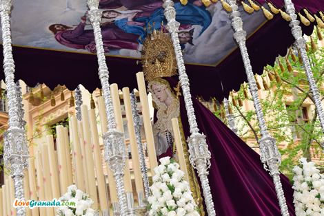 virgen in semana santa