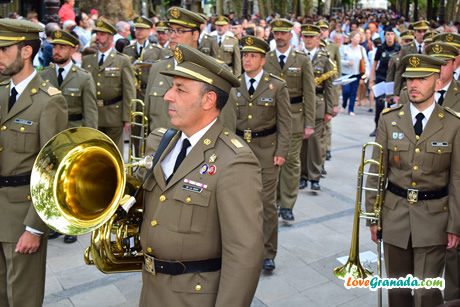 military parade in granada