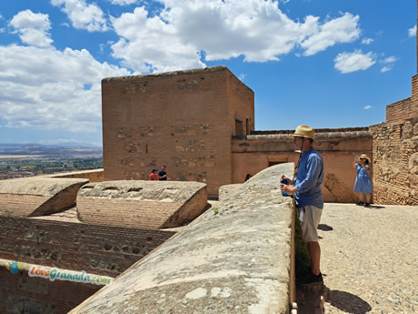 alcazaba towers