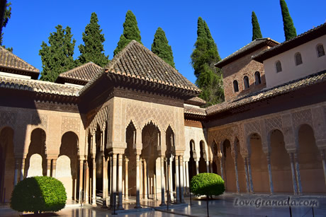 patio leones of the alhambra