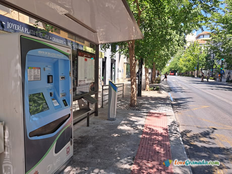 vending machines of granada card