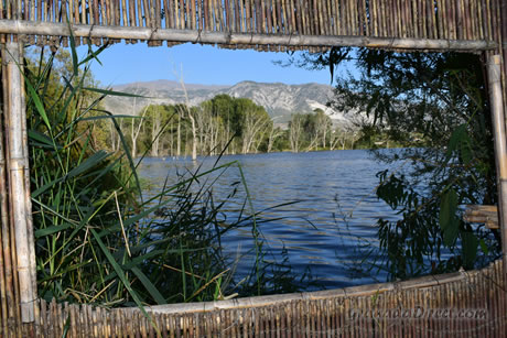 view of the mountains and lakes in granada