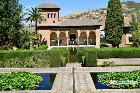 partal in the alhambra