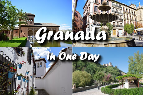 what to see in granada in one day