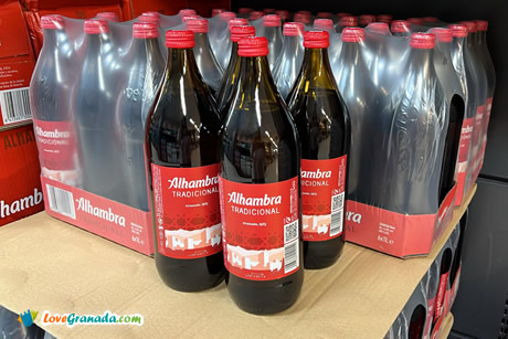 two cans of alhambra beer
