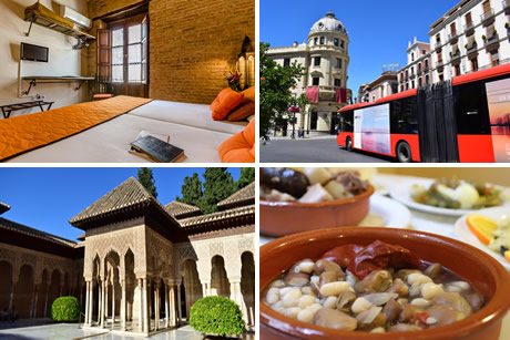 How much do you spend in granada, types of prices in granada