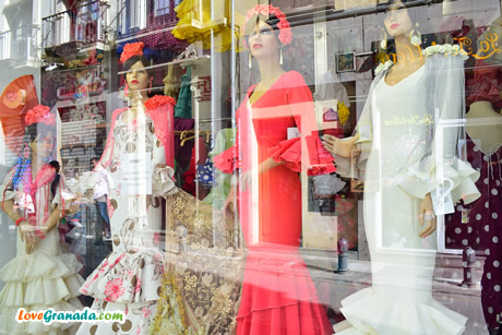 granada flamenco shoping
