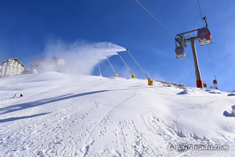 ski sopes in sierra nevada