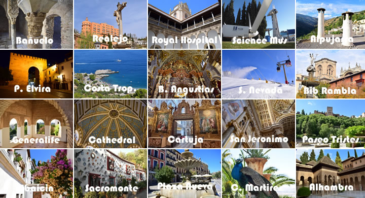 top 10 sights to see in Granada