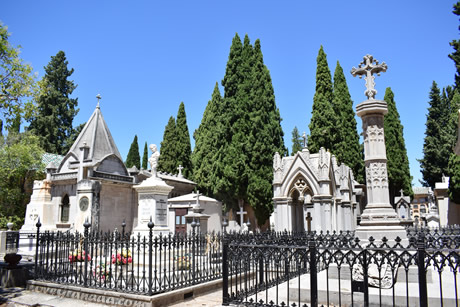 several old structures in cemetery