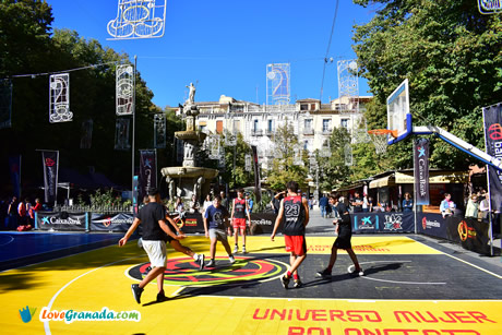 bib rambla square basketball game