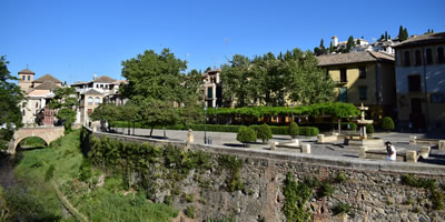 charming places and streets of granada