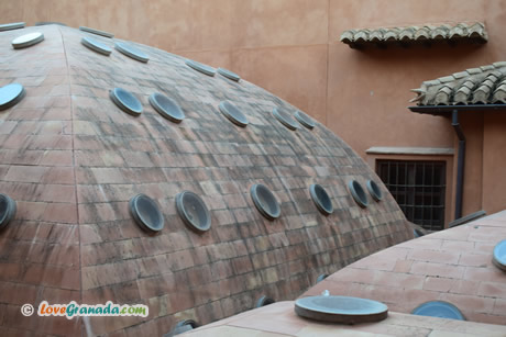 roof of the comares baths