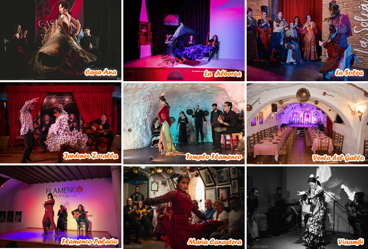 comparison of flamenco tablaos