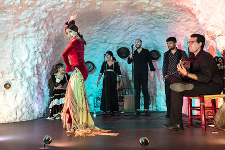 temple of flamenco performers