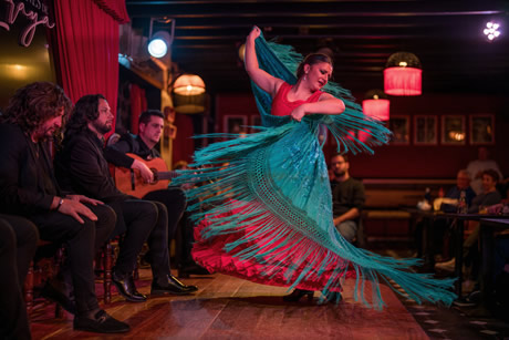 jardines zoraya flamenco dancer and band