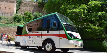 tourist train in granada
