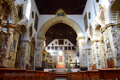 interior of santa ana church