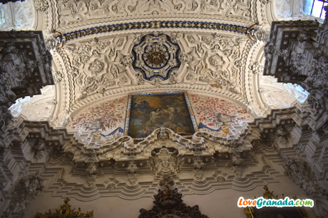 impressive sacristy ceiling