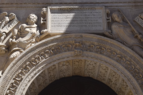 cathedral entrance arch
