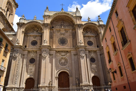 golden dome of granada cathedral