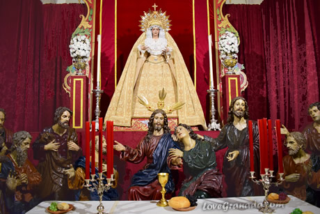 lord's supper in domingo church