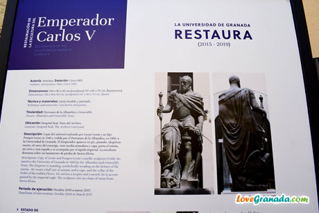 carlos v stand with description