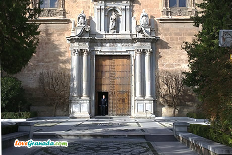 door entrance hospital
