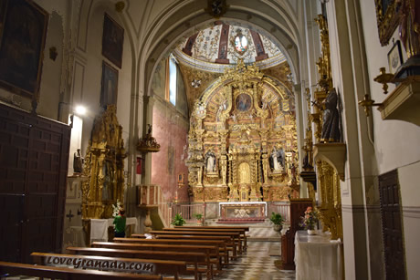 zafra convent church interior