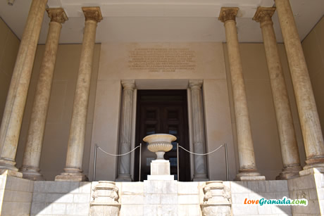 foundation marble columns and stairs